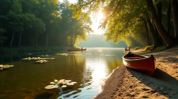 Osez l'aventure en canoë sur l'Ardèche sans réservations impossibles