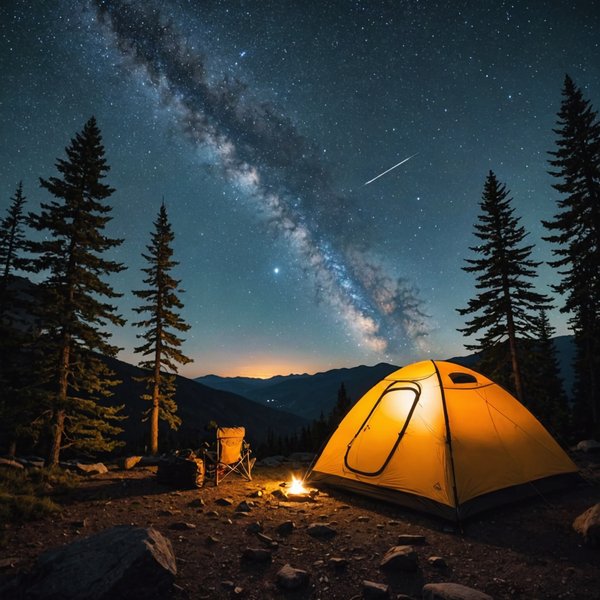 Quelles techniques utiliser pour suivre les étoiles en camping en montagne?